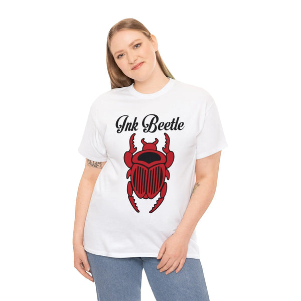 Ink Beetle Unisex Heavy Cotton Tee - Ink Beetle