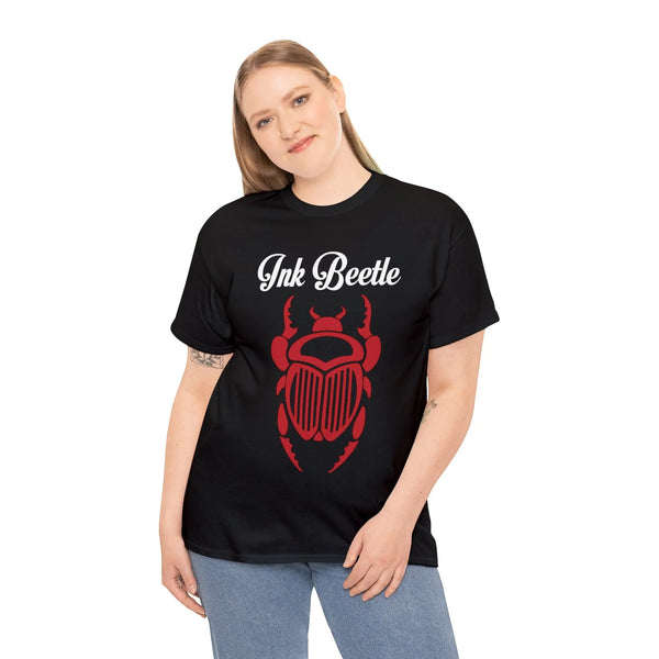 Ink Beetle Unisex Heavy Cotton Tee - Ink Beetle