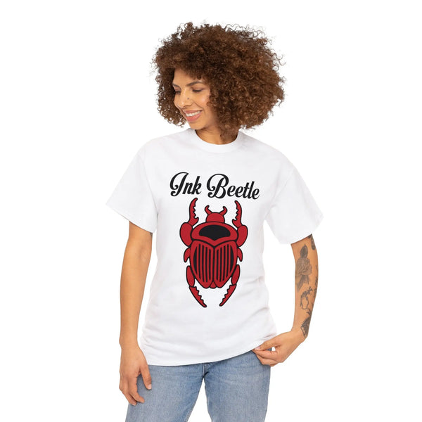 Ink Beetle Unisex Heavy Cotton Tee - Ink Beetle
