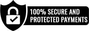 100% Secure and Protected Payments