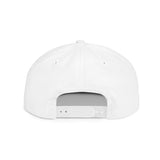 Flat Bill Snapback Hat — 