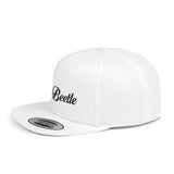 Flat Bill Snapback Hat — 