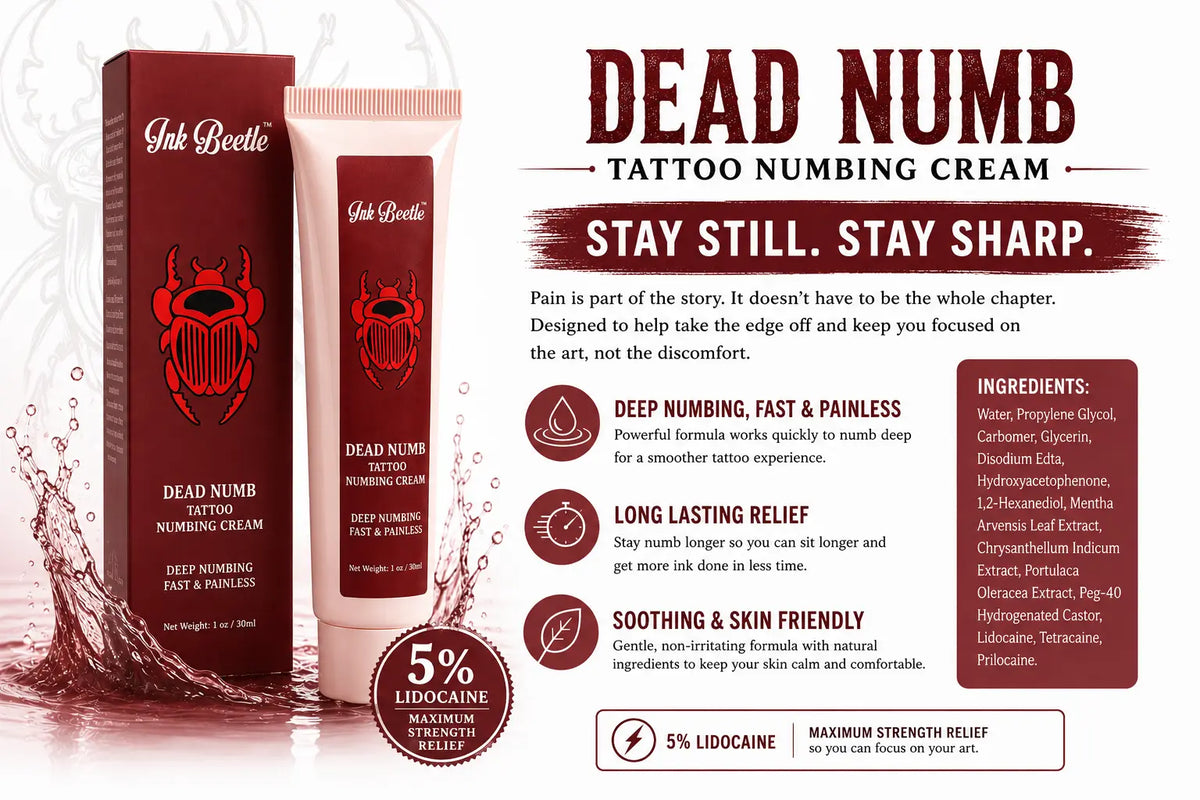 Tattoo Numbing Cream Ink Beetle