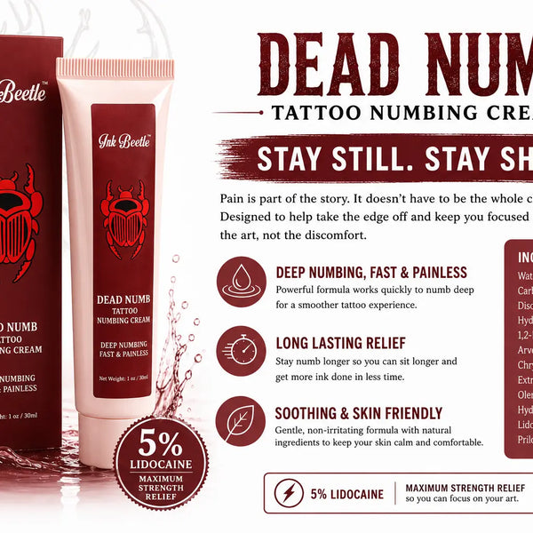 Tattoo Numbing Cream Ink Beetle