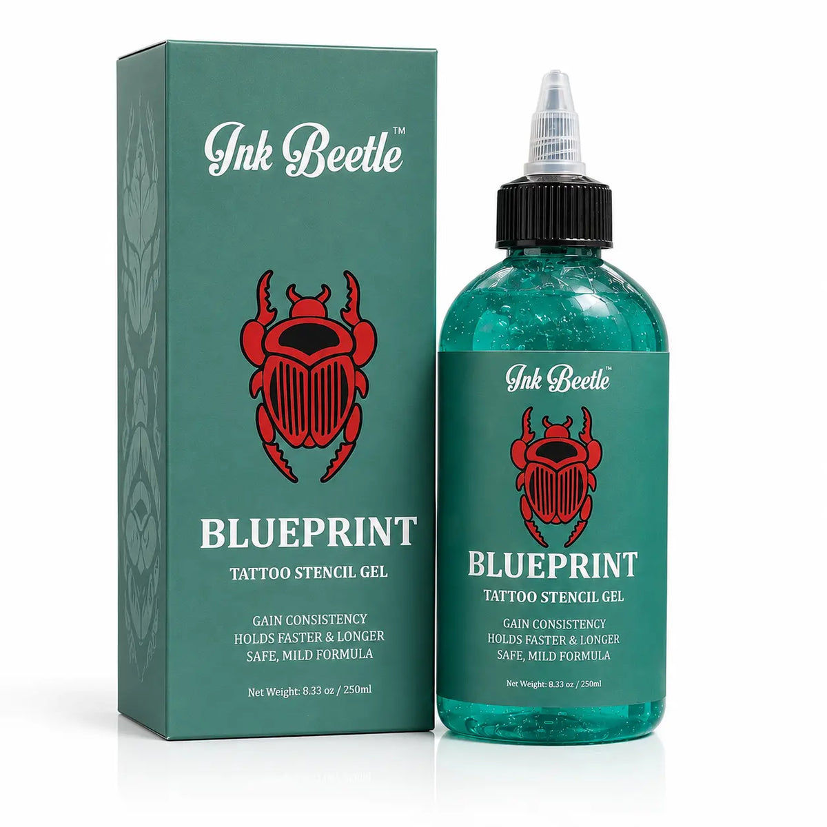 Tattoo Stencil Gel Ink Beetle