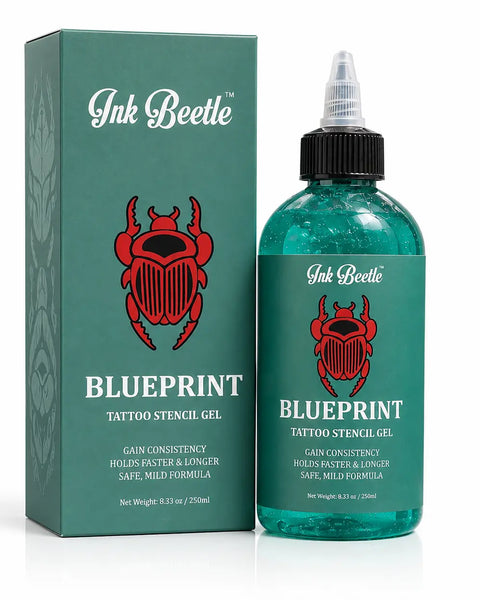 Tattoo Stencil Gel Ink Beetle